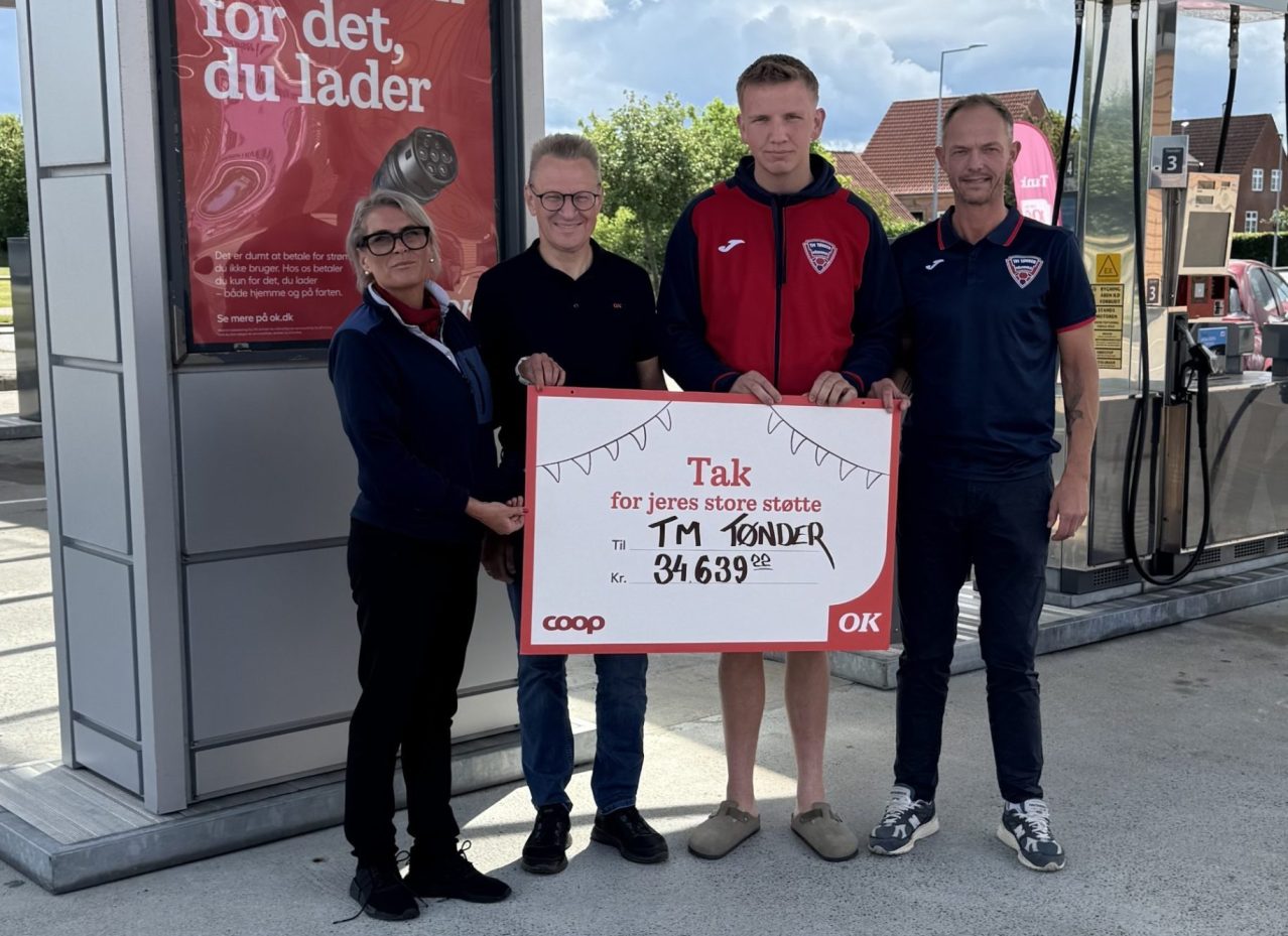 Få et OK Kort og støt TM Tønder